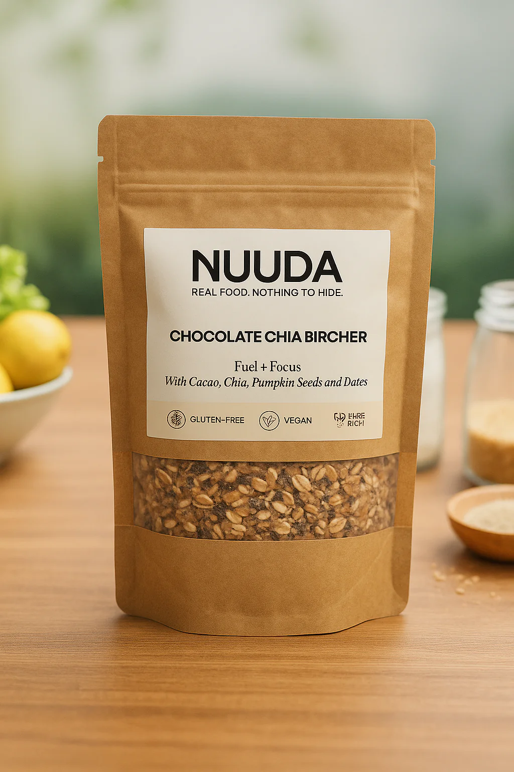 Chocolate Chia Bircher